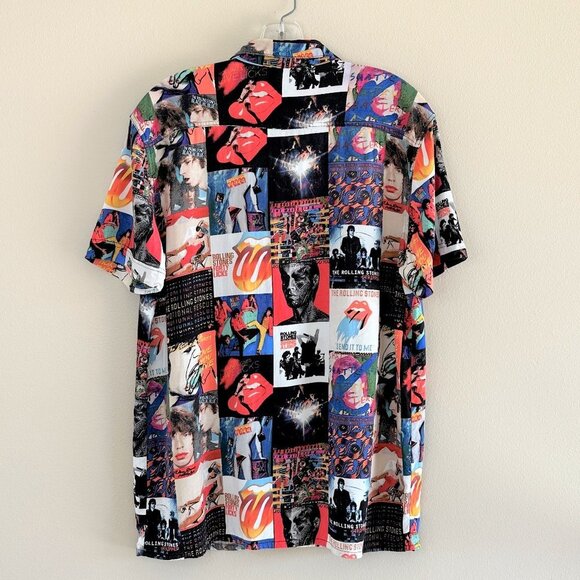 The Rolling Stones Album Cover Short Sleeve Button Down Shirt - Picture 6 of 8